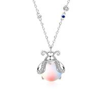 Charming Firefly Moonstone Necklace-State of Style