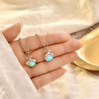 Charming Firefly Moonstone Necklace-State of Style