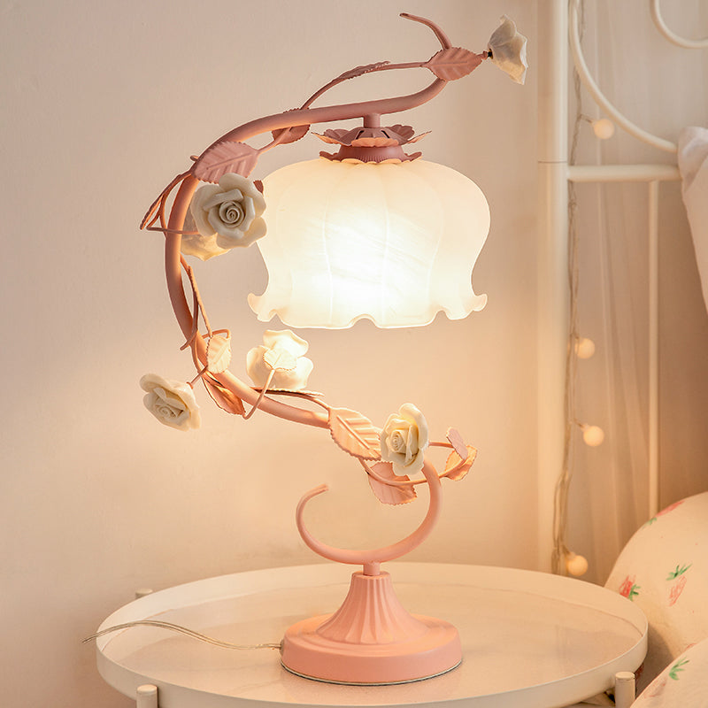 Charming Rose Lighting Lamp - Rosa-Pink-State of Style