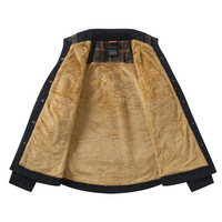 Checked Shirt Jacket - Heritagewear-Sand Coloured Camouflage-S-State of Style