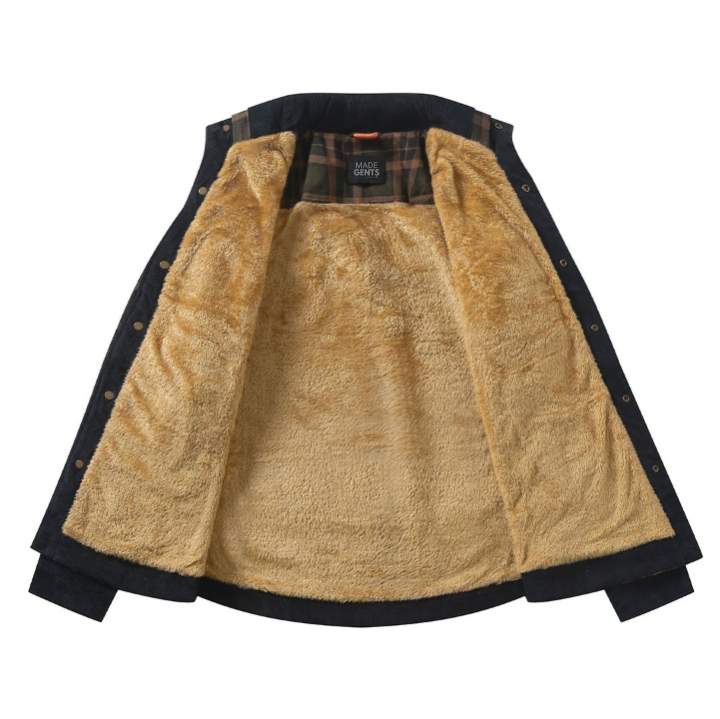 Checked Shirt Jacket - Heritagewear-Sand Coloured Camouflage-S-State of Style