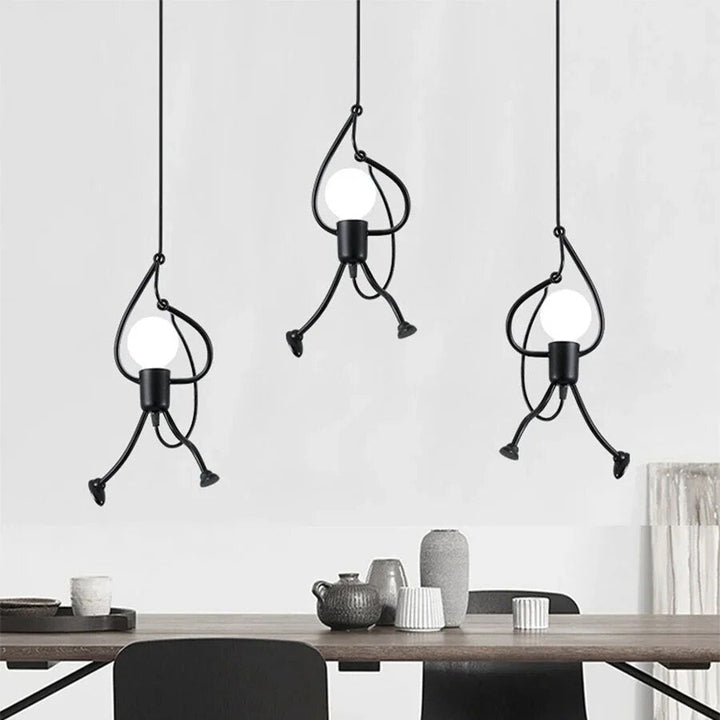 Cheerful Doll Wall Lamp - RetroGlow-1 Bulb-State of Style