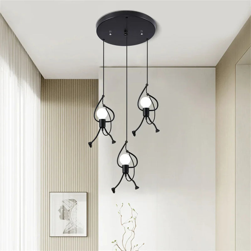 Cheerful Doll Wall Lamp - RetroGlow-1 Bulb-State of Style