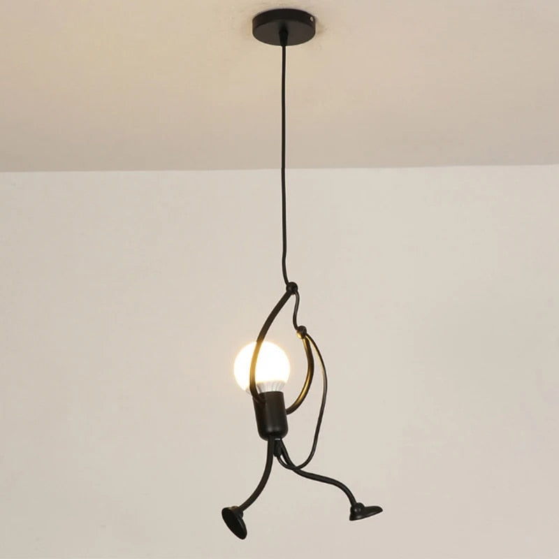 Cheerful Doll Wall Lamp - RetroGlow-1 Bulb-State of Style