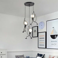 Cheerful Doll Wall Lamp - RetroGlow-3 Lamps in a Circle-State of Style