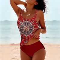 Cheerful Tankini – Livia-Red-S-State of Style