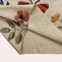 Cheerful Women's Sweater with Floral Print - Fleur-White-XS-State of Style