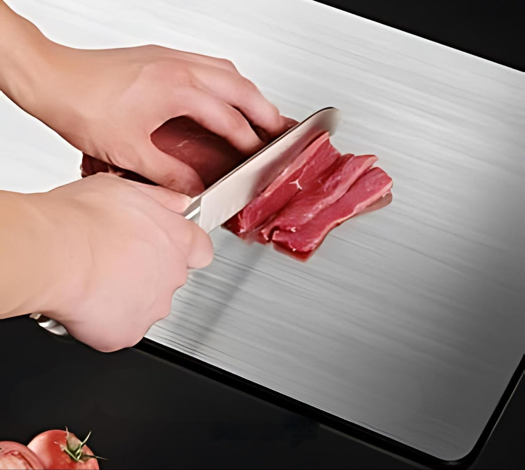 ChefGuard Stainless Steel Cutting Board-XS (15x25 cm)-State of Style