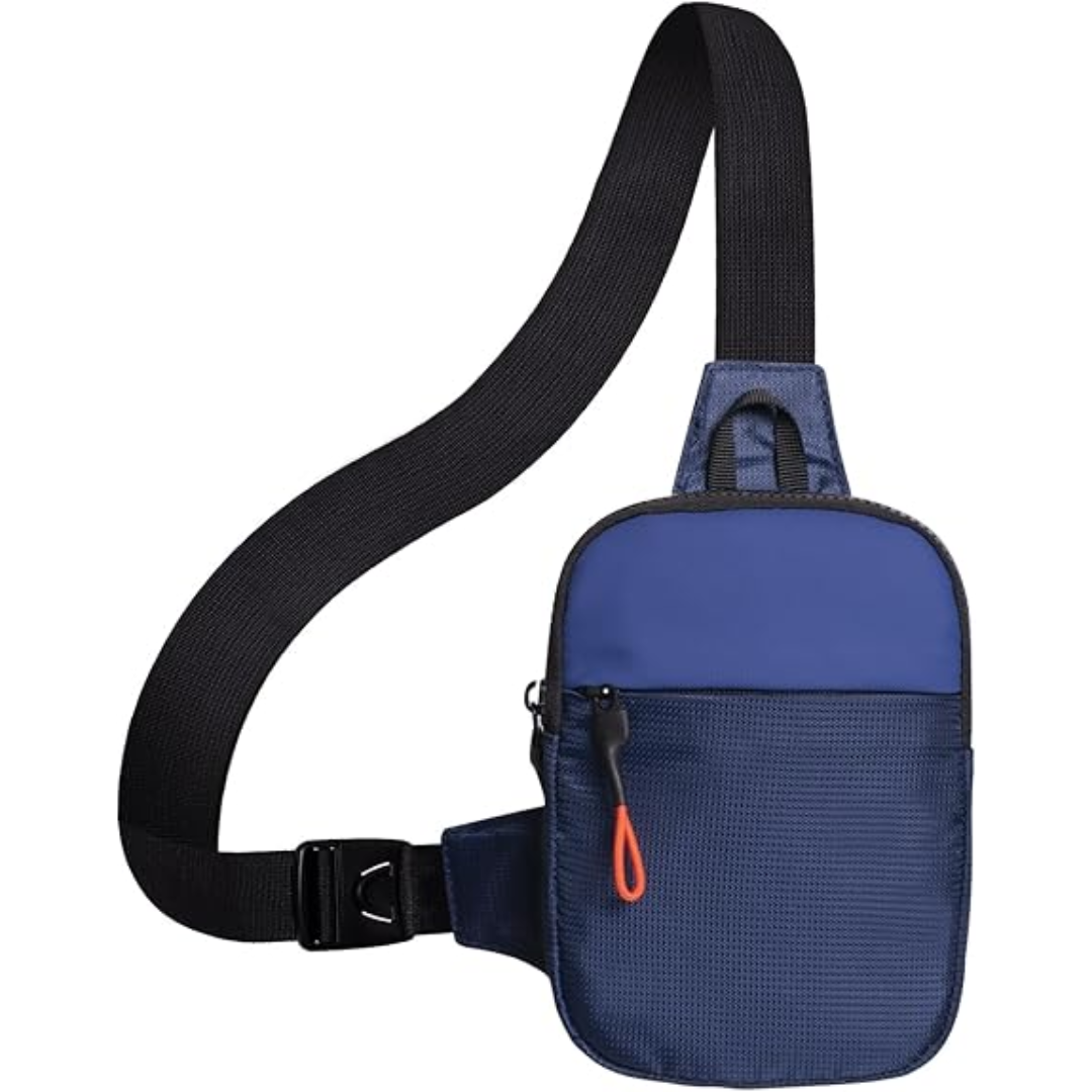 Chest Mini Sling Bag - CrossLite-Blue-S-State of Style
