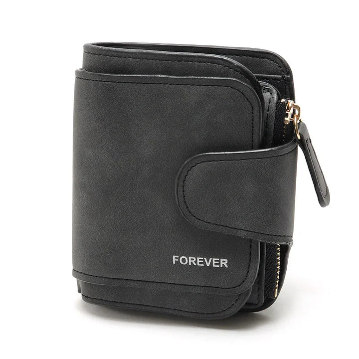Chic Compact Fashion Wallet – Stylish & Organised for Everyday Use-Black-State of Style