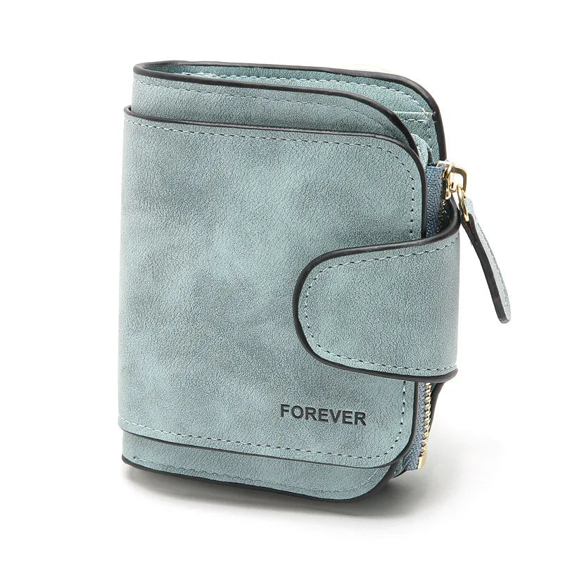 Chic Compact Fashion Wallet – Stylish & Organised for Everyday Use-Blue-State of Style