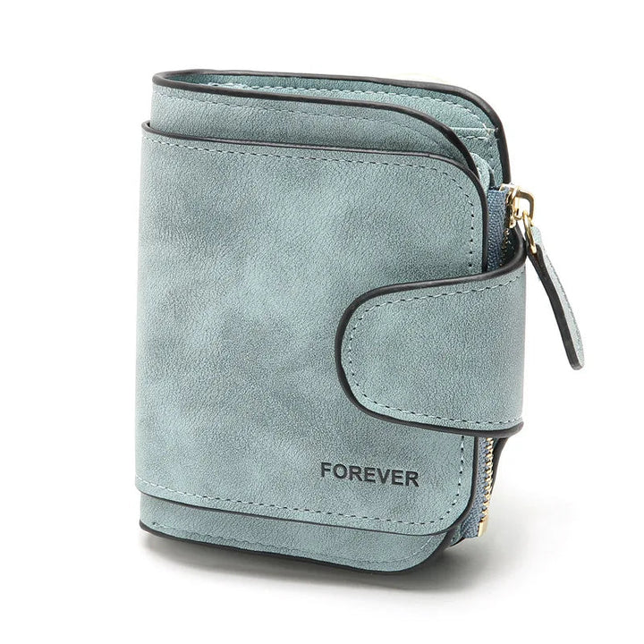 Chic Compact Fashion Wallet – Stylish & Organised for Everyday Use-Blue-State of Style