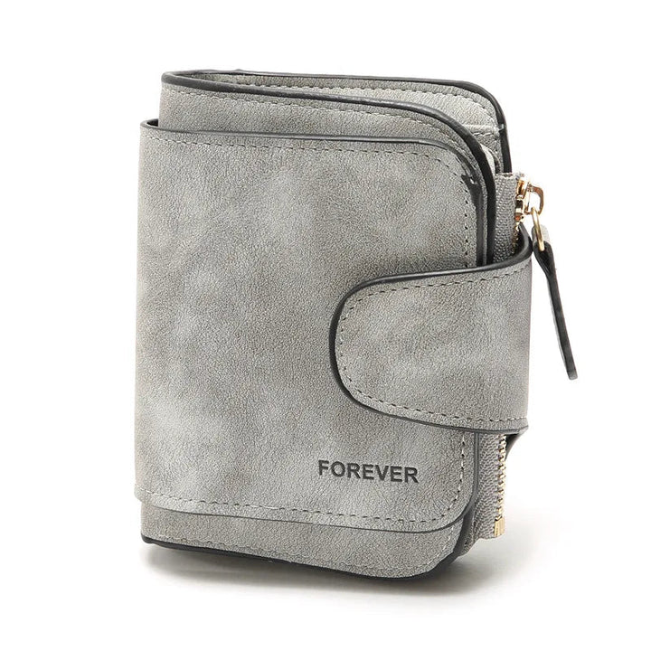 Chic Compact Fashion Wallet – Stylish & Organised for Everyday Use-Grey-State of Style