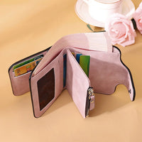 Chic Compact Fashion Wallet – Stylish & Organised for Everyday Use-Grey-State of Style