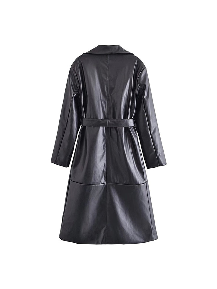 Chic Faux Leather Jacket for Women | Stylish & Versatile-Black-XS-State of Style