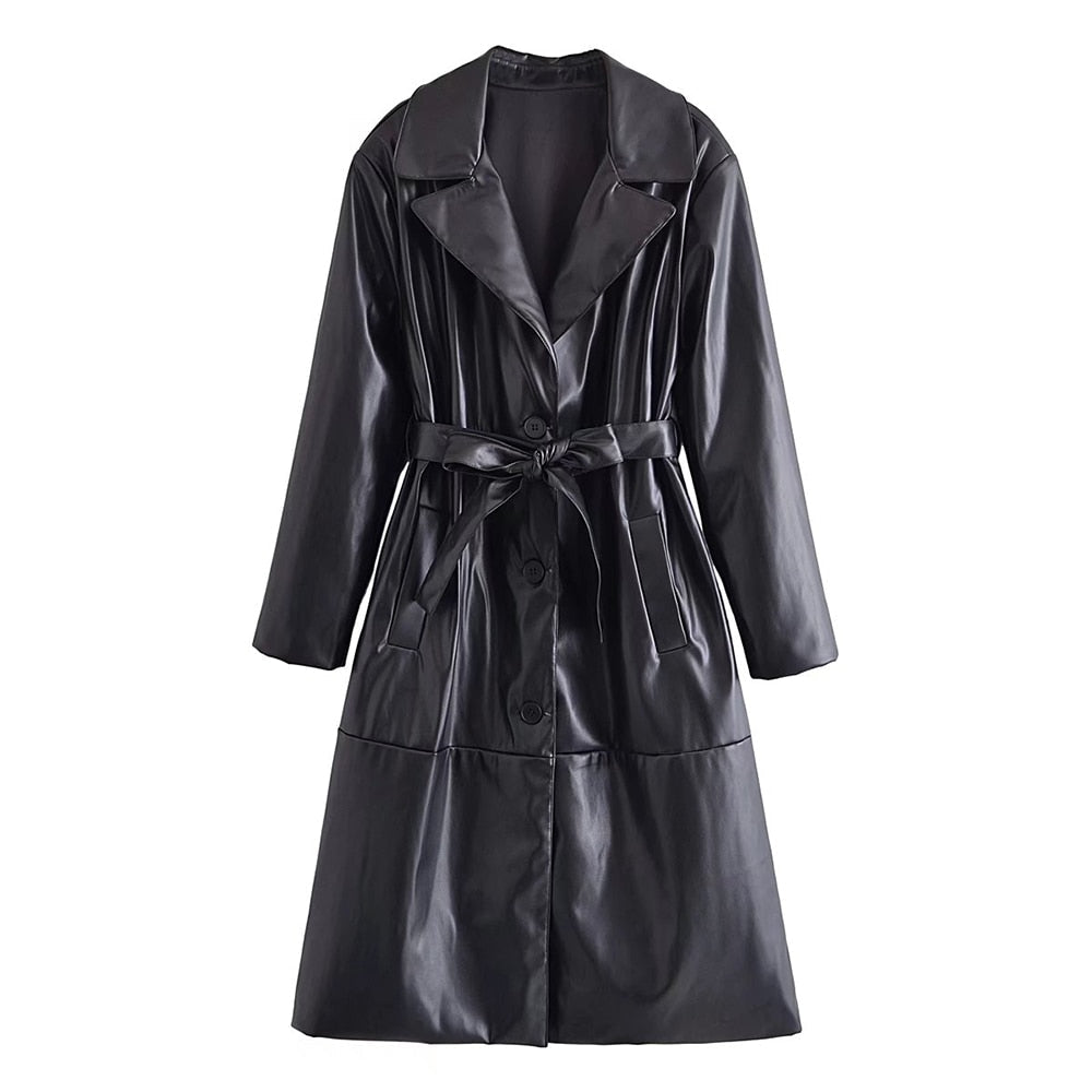 Chic Faux Leather Jacket for Women | Stylish & Versatile-Black-XS-State of Style