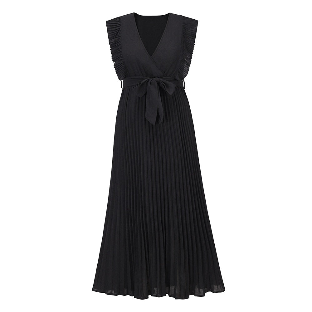 Chic Hattie's Dress | Butterfly Dress for Women-Black-S-State of Style
