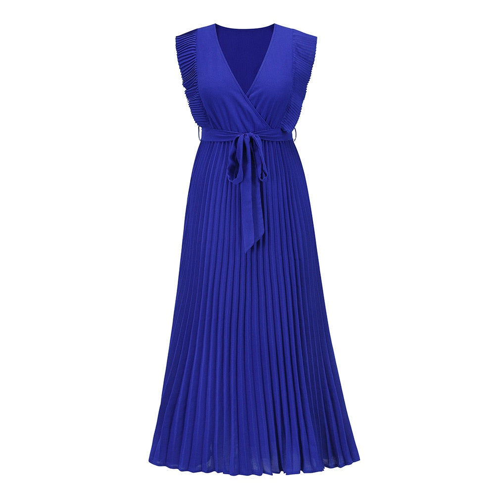 Chic Hattie's Dress | Butterfly Dress for Women-Blue-S-State of Style