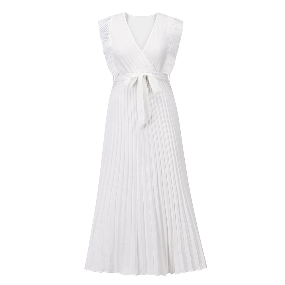 Chic Hattie's Dress | Butterfly Dress for Women-White-S-State of Style
