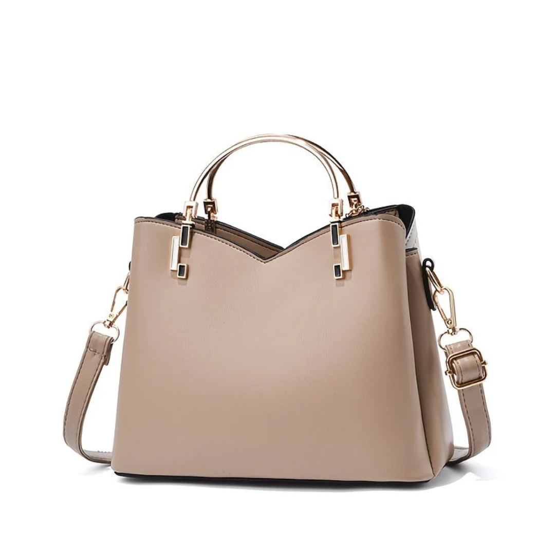 Chic Ladies Handbag - LuxeGrace-Light Blue-State of Style
