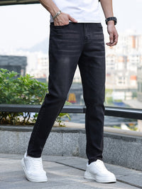 Chic Men's Streetwear Stretch Trousers - Milan-S-Light Blue-State of Style