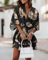 Chic Mini Dress | Elegant and Comfortable-Black-S-State of Style