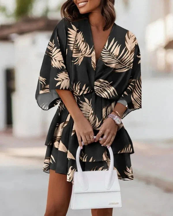 Chic Mini Dress | Elegant and Comfortable-Black-S-State of Style