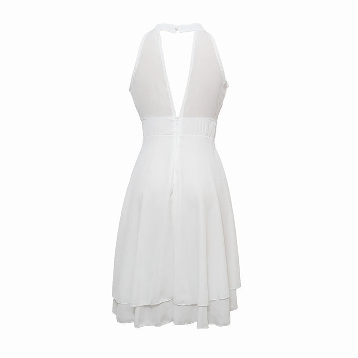 Chic Smart Dress-Black-S-State of Style