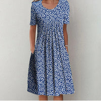Chic Summer Dress - Luna-Light-Blue-S-State of Style