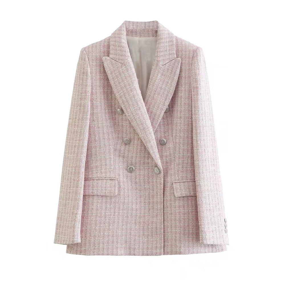 Chic Tweed Jacket for Women | Stylish and Versatile-XS-State of Style