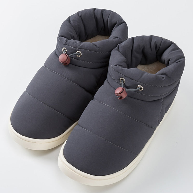 ChickBoots I Women's Warm Snow Boots-Dark Grey-4.5-State of Style