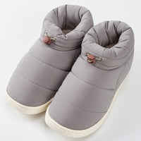 ChickBoots I Women's Warm Snow Boots-Light Grey-4.5-State of Style