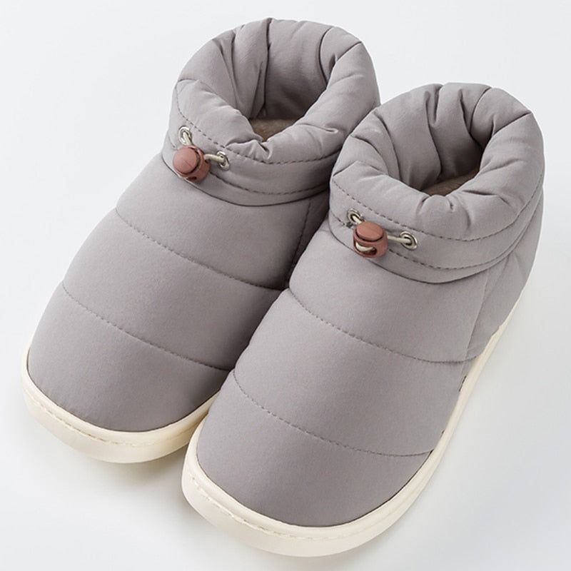 ChickBoots I Women's Warm Snow Boots-Light Grey-4.5-State of Style