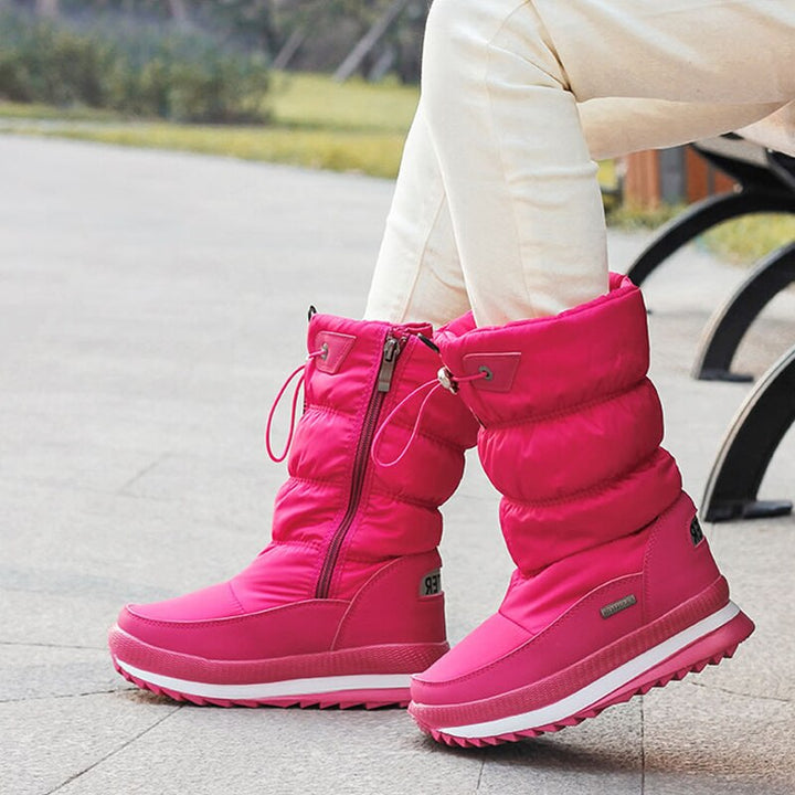 ChickBoots I Women's Waterproof Snow Boots-Black-3.5-State of Style
