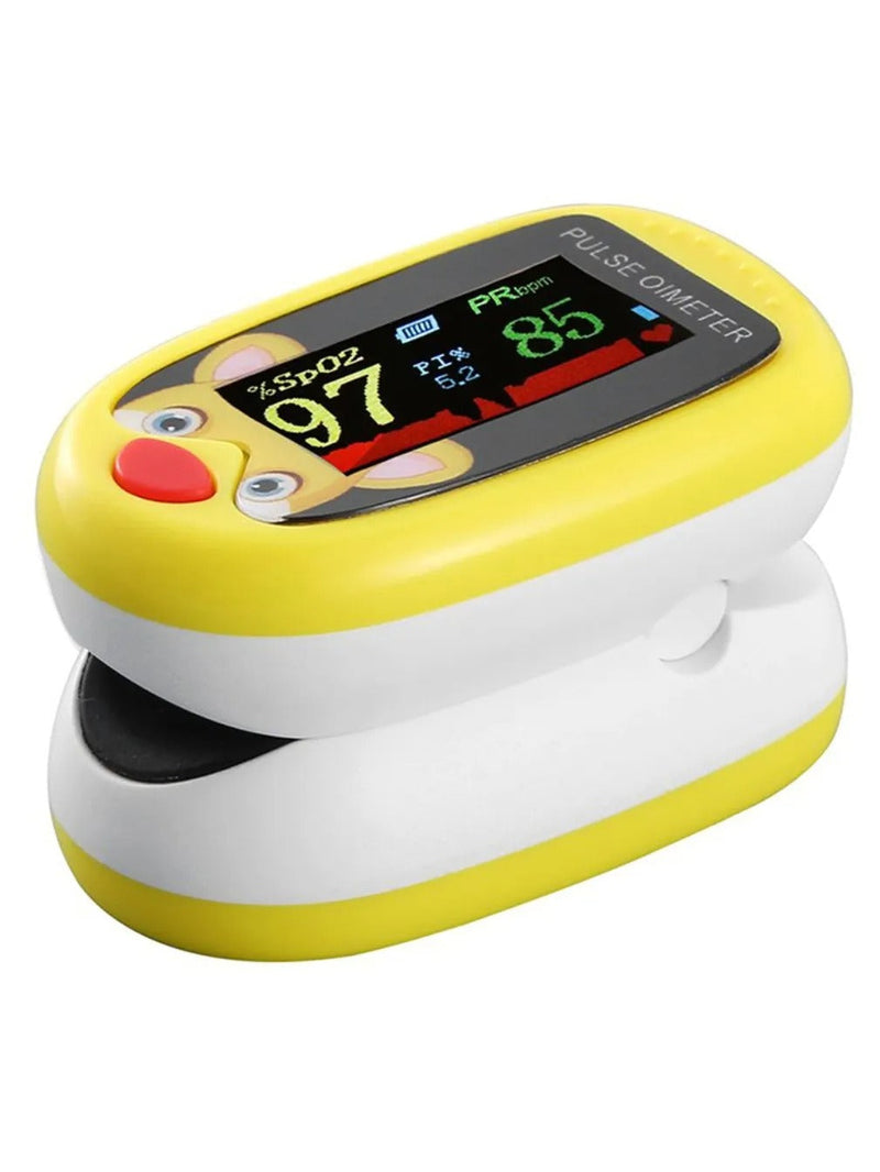 Child-friendly Pulse Oximeter for Health Monitoring - KidPulse-Blue-State of Style