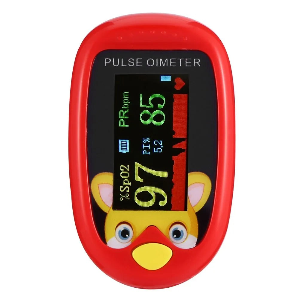 Child-friendly Pulse Oximeter for Health Monitoring - KidPulse-Blue-State of Style