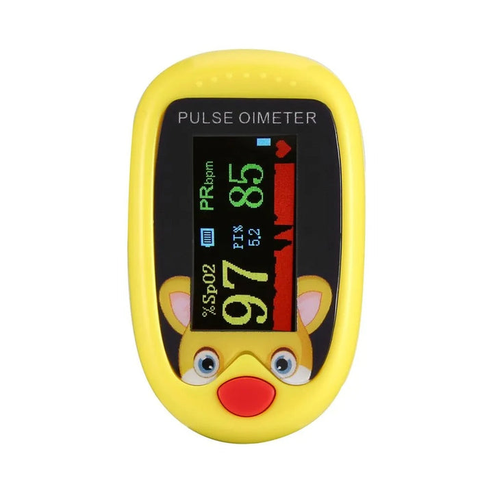 Child-friendly Pulse Oximeter for Health Monitoring - KidPulse-Blue-State of Style