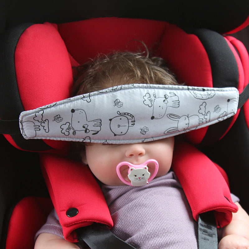 Child Headrest for Car Seat-Grey-State of Style