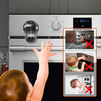 Child Oven Lock - OvenGuard-Black / 2 Pieces-State of Style