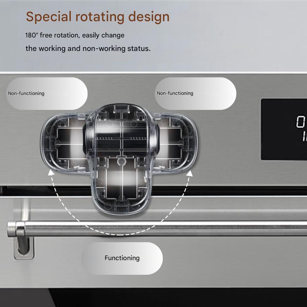 Child Oven Lock - OvenGuard-Black / 2 Pieces-State of Style