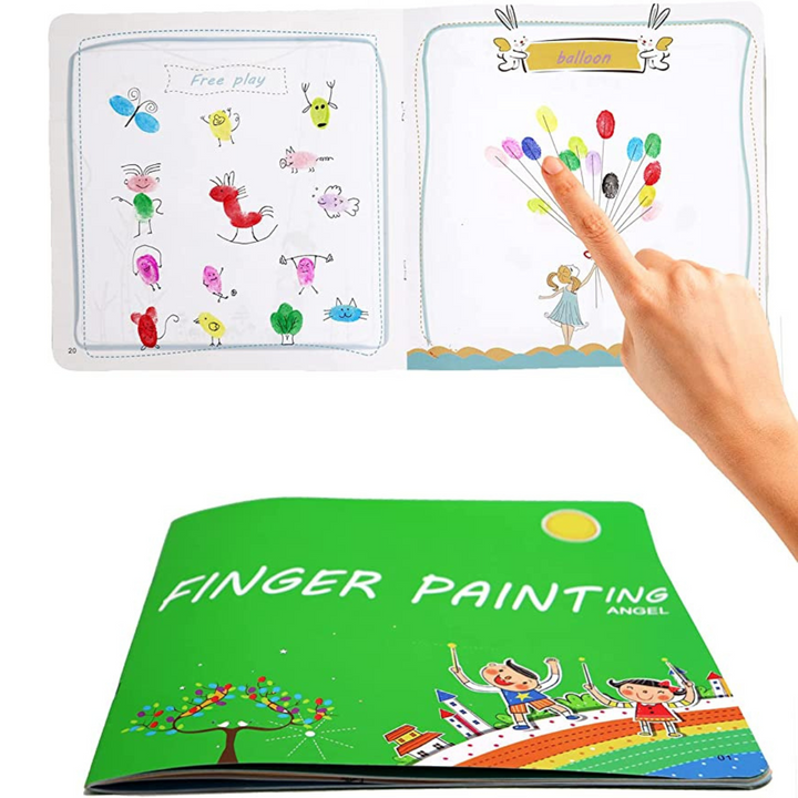 Children's Finger Paint Set - Colour Power-Set of 6 colours-State of Style