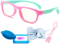 Children's glasses with blue light filter – BrightEyes-Pink-State of Style