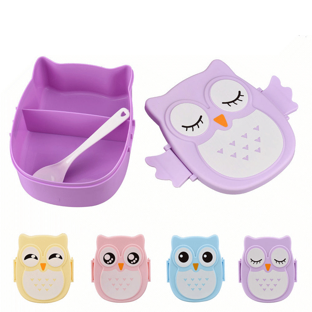 Children’s Lunch Box – OwlLunch-Pink-State of Style