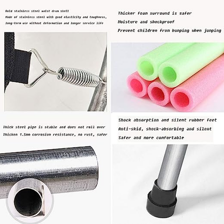 Children's trampoline with safety net – Jumpie KidsTramp-State of Style