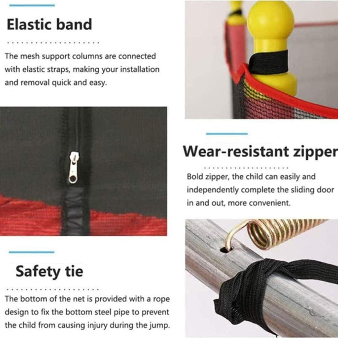 Children's trampoline with safety net – Jumpie KidsTramp-State of Style