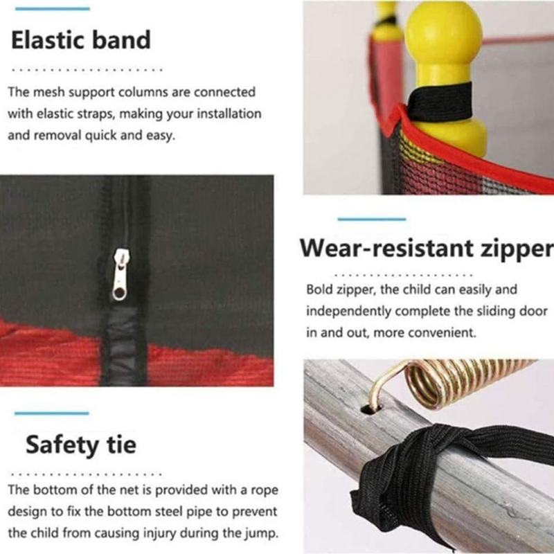 Children's trampoline with safety net – Jumpie KidsTramp-State of Style