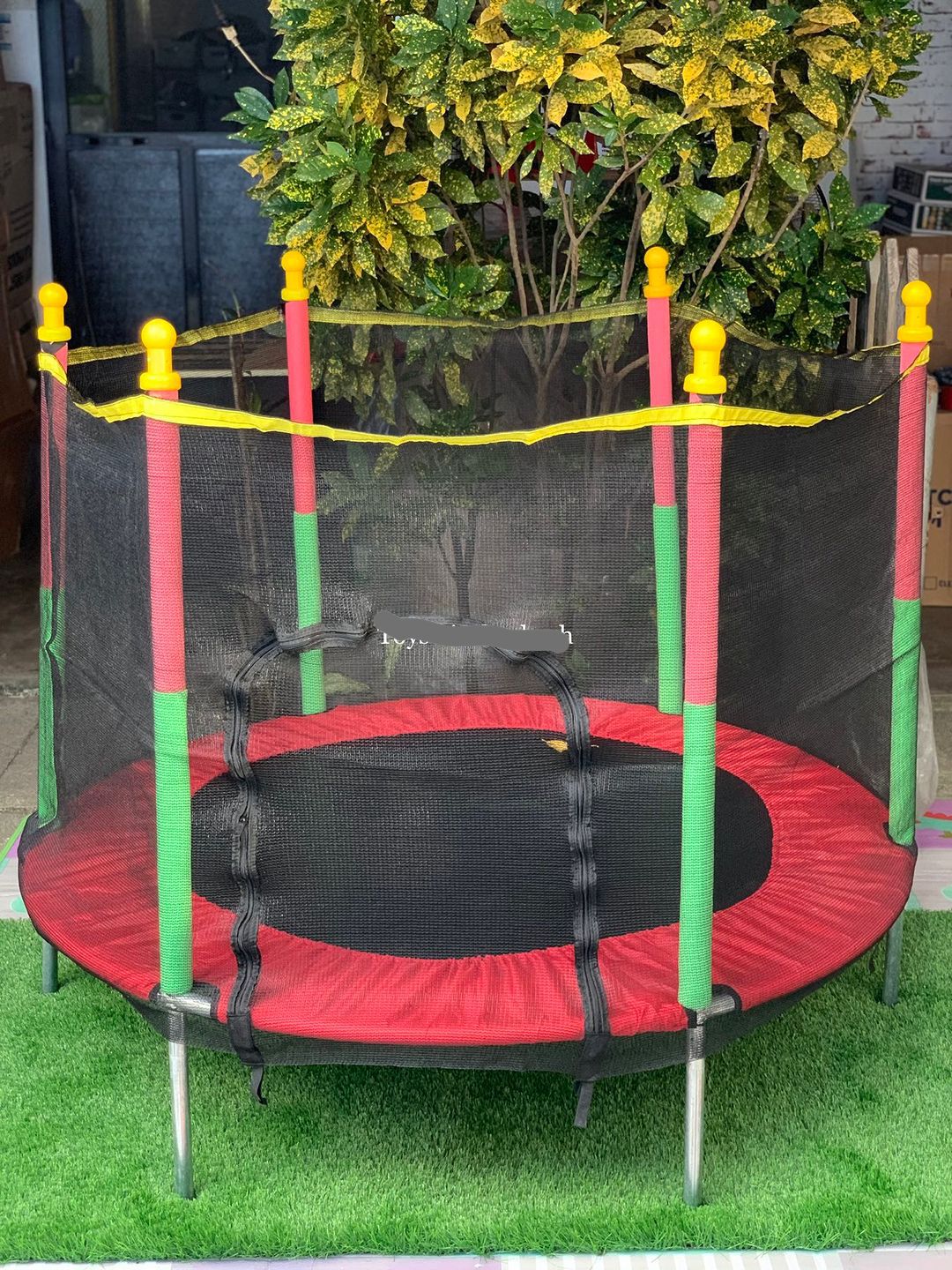 Children's trampoline with safety net – Jumpie KidsTramp-State of Style