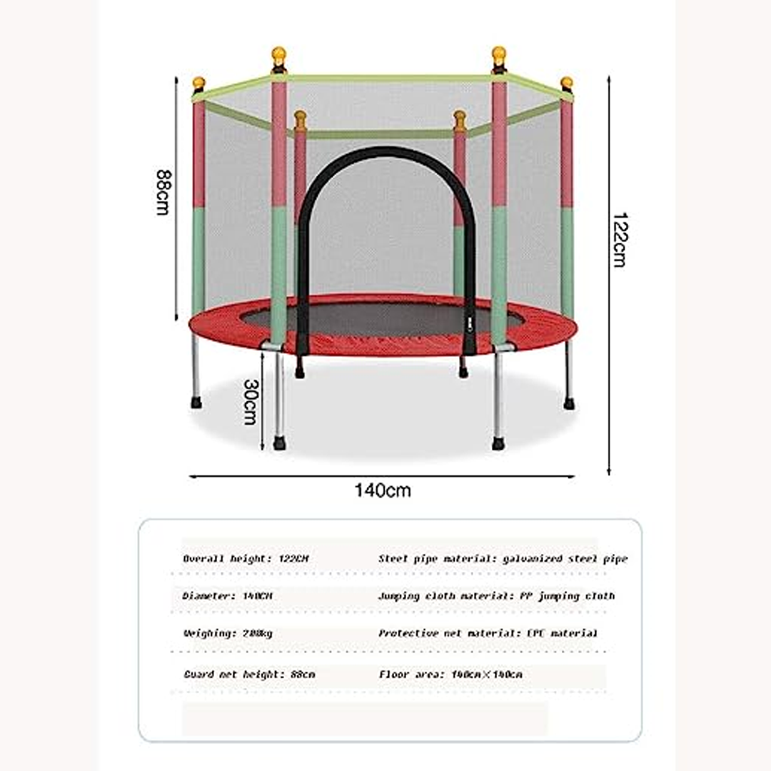 Children's trampoline with safety net – Jumpie KidsTramp-State of Style