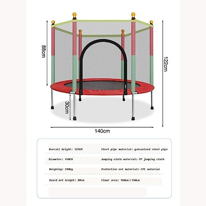 Children's trampoline with safety net – Jumpie KidsTramp-State of Style