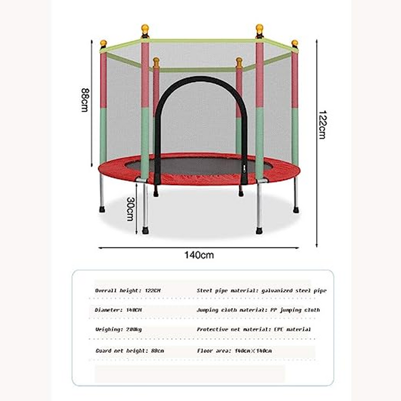Children's trampoline with safety net – Jumpie KidsTramp-State of Style